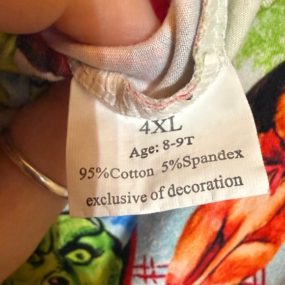 Little girls Grinch boutique set. - Picture 5 of 5